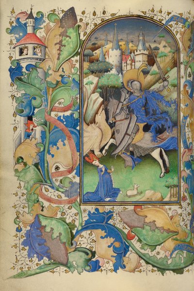 Saint Georges et le Dragon - Master of Guillebert de Mets